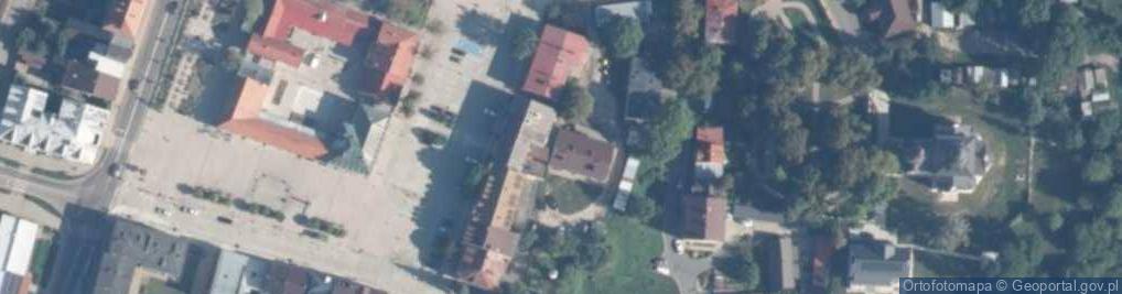 Zdjęcie satelitarne Wspólnota Mieszkaniowa Nieruchomości przy ul.Rynek 7A