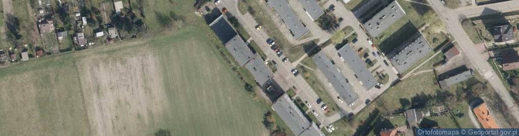 Zdjęcie satelitarne Wspólnota Mieszkaniowa Nieruchomości przy ul.Rzeczyckiej 25 A, 27 A