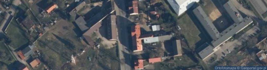 Zdjęcie satelitarne Wspólnota Mieszkaniowa Nieruchomości przy ul.Sobieskiego nr 7 w Drawsku Pom.