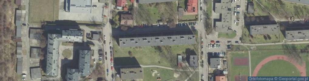 Zdjęcie satelitarne Wspólnota Mieszkaniowa Nieruchomości przy ul.Szczepanika 2