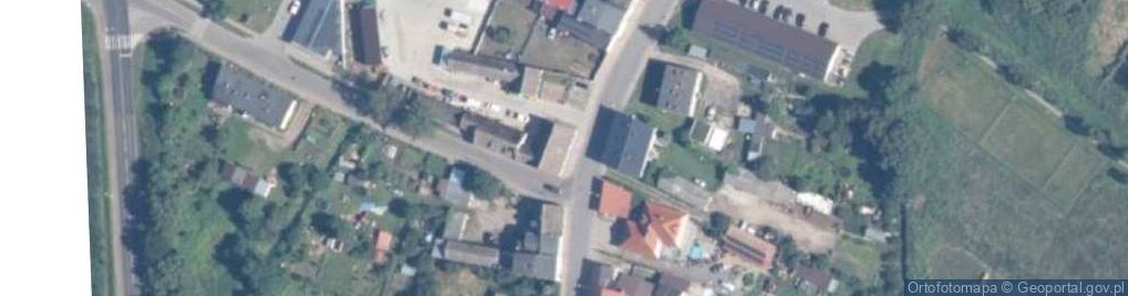 Zdjęcie satelitarne Wspólnota Mieszkaniowa Nieruchomości przy ul.Szkolnej nr 6 w Barwicach