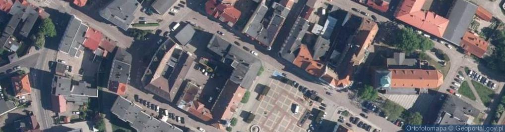 Zdjęcie satelitarne Wspólnota Mieszkaniowa Nieruchomości przy ul.Szpitalnej 1