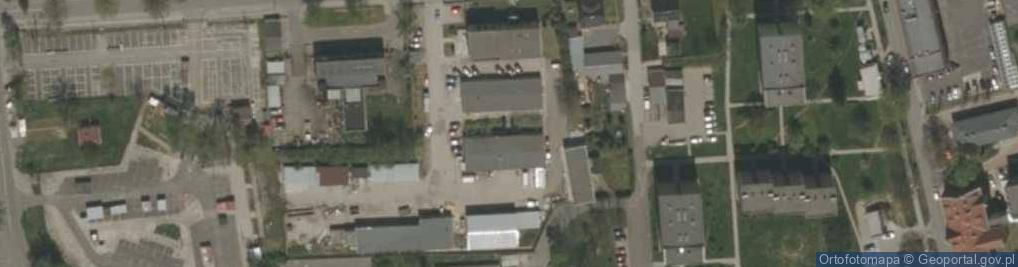 Zdjęcie satelitarne Wspólnota Mieszkaniowa Nieruchomości przy ul.Traugutta 10/12