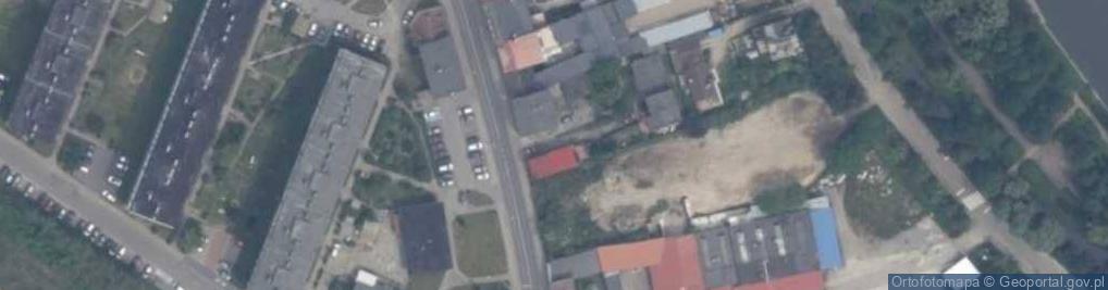 Zdjęcie satelitarne Wspólnota Mieszkaniowa Nieruchomości przy ul.Wieniawskiego 21 w Darłowie
