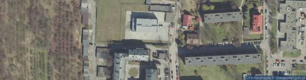 Zdjęcie satelitarne Wspólnota Mieszkaniowa Nieruchomości przy ul.Wilsona 58