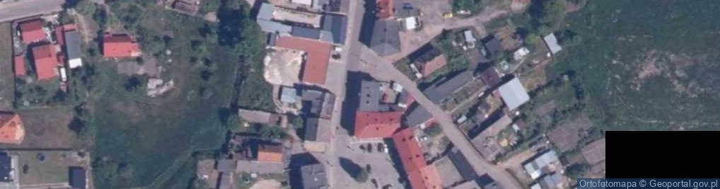 Zdjęcie satelitarne Wspólnota Mieszkaniowa Nieruchomości przy ul.Wojska Polskiego nr 2 w Barwicach