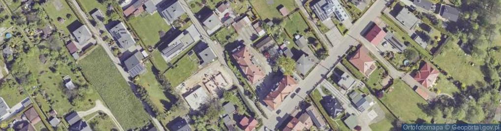 Zdjęcie satelitarne Wspólnota Mieszkaniowa Nieruchomości przy ul.Wolności 41 w Knurowie