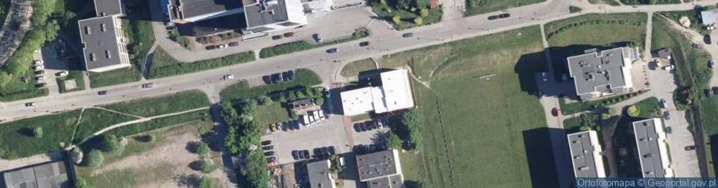 Zdjęcie satelitarne Wspólnota Mieszkaniowa Nieruchomości przy ul.Wyspiańskiego nr 16 - 18 w Koszalinie