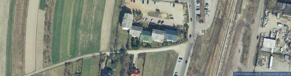 Zdjęcie satelitarne Wspólnota Mieszkaniowa Nieruchomości przy ul.Zbożowej 5 w Łukowie