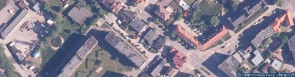 Zdjęcie satelitarne Wspólnota Mieszkaniowa Nieruchomości przy ul.Żeromskiego 31 w Darłowie