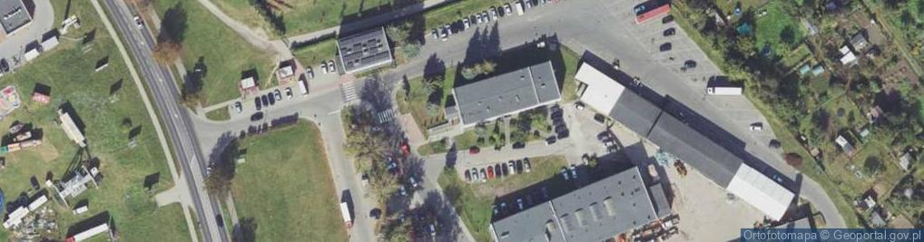 Zdjęcie satelitarne Wspólnota Mieszkaniowa Nieruchomości przy ul.Zielonej 49 w Szczecinku
