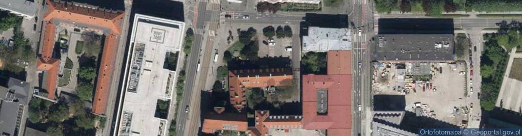 Zdjęcie satelitarne Współnota Mieszkaniowa Nieruchomości przy Ulicy Łubinowej 1D-G, 3-3A we Wrocławiu