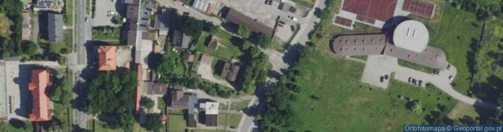 Zdjęcie satelitarne Wspólnota Mieszkaniowa Nieruchomości przy Ulicy Strzeleckiej 1 w Toszku