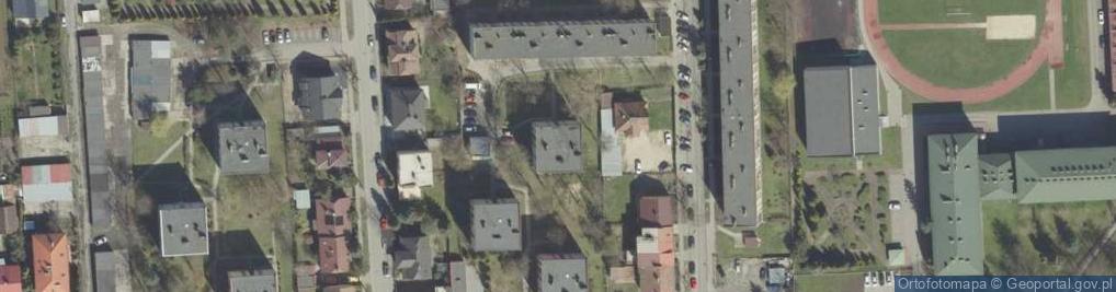 Zdjęcie satelitarne Wspólnota Mieszkaniowa Nieruchomości przy Ulicy Szujskiego 21A