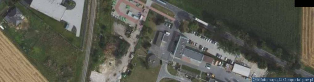 Zdjęcie satelitarne Wspólnota Mieszkaniowa Nieruchomości Szeroka 11 w Grodzisku Wielkopolskim