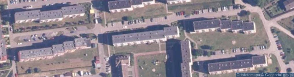 Zdjęcie satelitarne Wspólnota Mieszkaniowa Nieruchomości ul.Kanałowa 24 w Darłowie