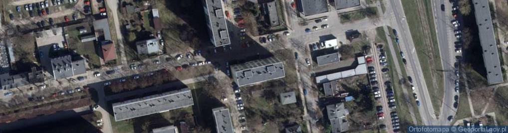 Zdjęcie satelitarne Wspólnota Mieszkaniowa Nieruchomości ul.Odyńca 67