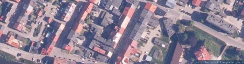 Zdjęcie satelitarne Wspólnota Mieszkaniowa Nieruchomości ul.Powstańców Warszawskich 19 w Darłowie