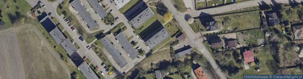 Zdjęcie satelitarne Wspólnota Mieszkaniowa Nieruchomości ul.Wiejska 16 C w Gliwicach