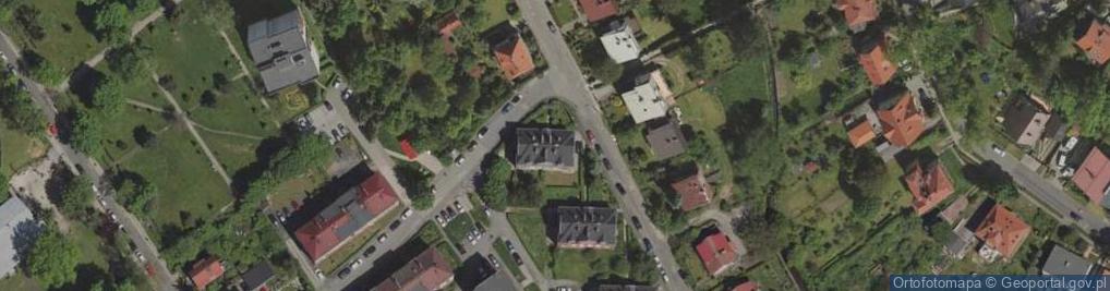 Zdjęcie satelitarne Wspólnota Mieszkaniowa Nieruchomości ul.Wyspiańskiego 18