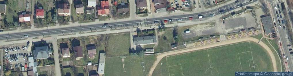 Zdjęcie satelitarne Wspólnota Mieszkaniowa Nieruchomości Wspólnej przy ul.Browarnej 52 w Łukowie