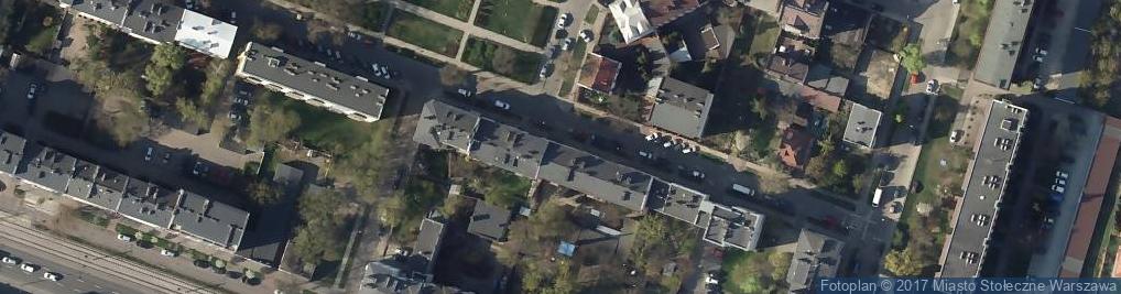 Zdjęcie satelitarne WSPÓLNOTA MIESZKANIOWA NIERUCHOMOŚCI WSPÓLNEJ PRZY UL.KORDECKIE