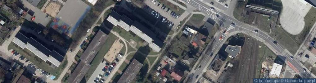 Zdjęcie satelitarne Wspólnota Mieszkaniowa nr 110 Mosty-Osiedle 16 72-100 Goleniów