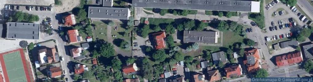 Zdjęcie satelitarne Wspólnota Mieszkaniowa nr 135 ul.Kazimierza Pułaskiego 4 72-100 Goleniów
