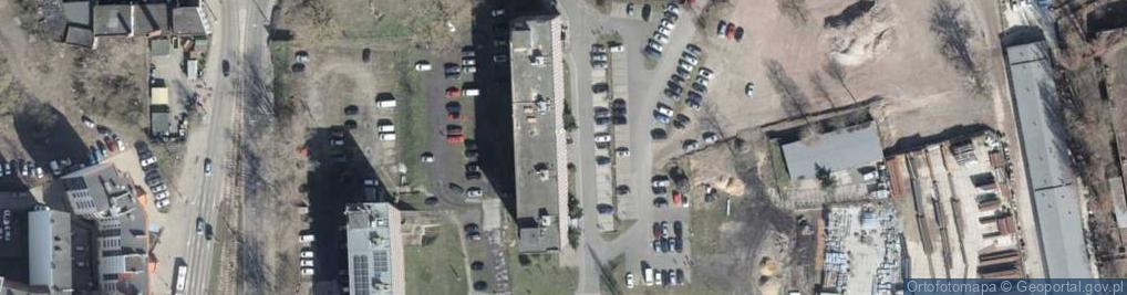 Zdjęcie satelitarne Wspólnota Mieszkaniowa nr 23-89 przy ul.E.Plater 89