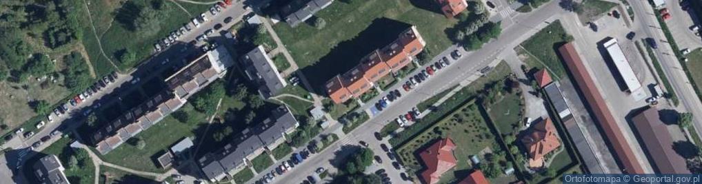 Zdjęcie satelitarne Wspólnota Mieszkaniowa nr 81 przy ul.Powstańców Warszawy 2 w Stargardzie Szczecińskim