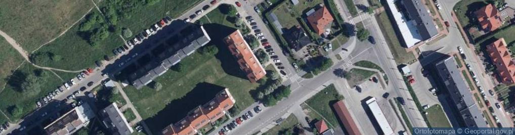 Zdjęcie satelitarne Wspólnota Mieszkaniowa nr 88 przy ul.Staffa 2