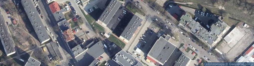 Zdjęcie satelitarne Wspólnota Mieszkaniowa Okopowa 14 w Kołobrzegu
