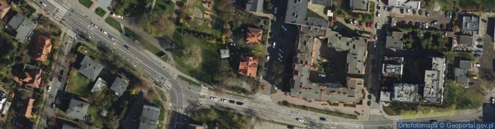 Zdjęcie satelitarne Wspólnota Mieszkaniowa Os.Stefana Batorego 80E, F, G w Poznaniu