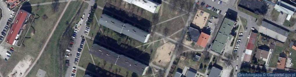 Zdjęcie satelitarne Wspólnota Mieszkaniowa "Ósemka"