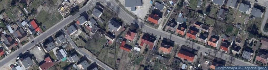 Zdjęcie satelitarne Wspólnota Mieszkaniowa Piaskowa 33 Sulechów
