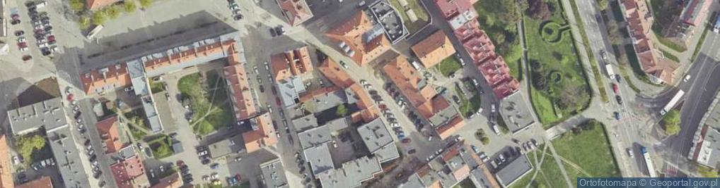 Zdjęcie satelitarne Wspólnota Mieszkaniowa PL.Starozamkowy 2-3 Oława