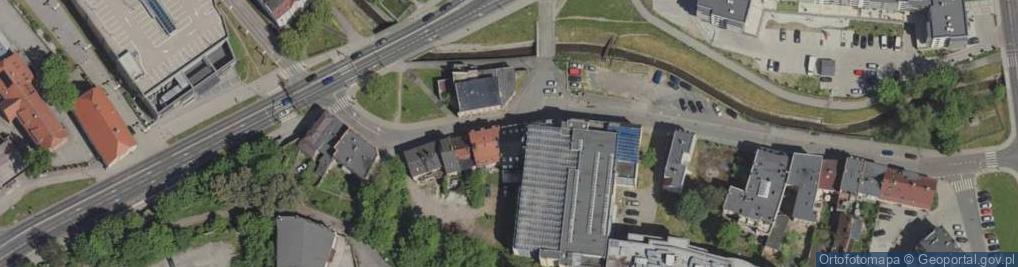 Zdjęcie satelitarne Wspólnota Mieszkaniowa Plac Piastowski 34 Jelenia Góra