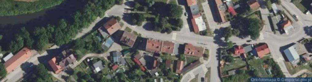 Zdjęcie satelitarne Wspolnota Mieszkaniowa Plac Spółdzielczy 3 i 3A w Sępopolu