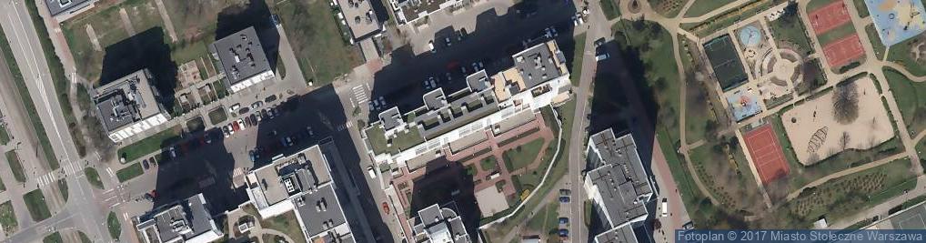 Zdjęcie satelitarne Współnota Mieszkaniowa Poborzańska 8