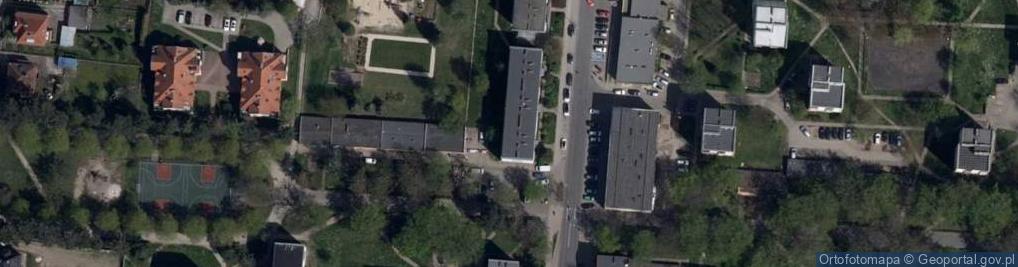 Zdjęcie satelitarne Wspólnota Mieszkaniowa Poniatowskiego nr 3-4-5