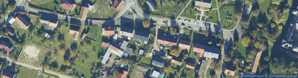 Zdjęcie satelitarne Wspólnota Mieszkaniowa Powstańców Śląskich 8 Dąbrowa