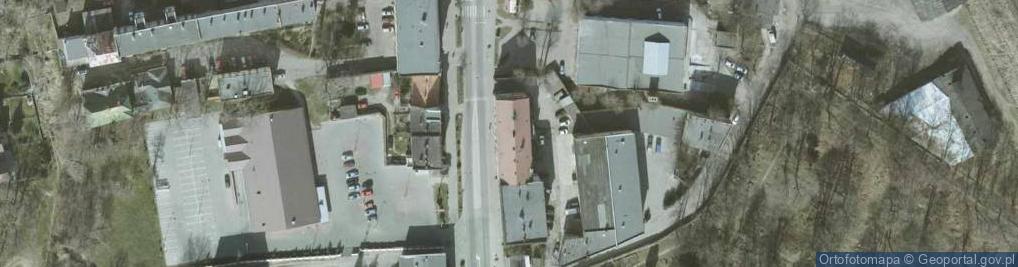 Zdjęcie satelitarne Wspólnota Mieszkaniowa przy ul.1 Maja nr 12 w Ząbkowicach Śląskich
