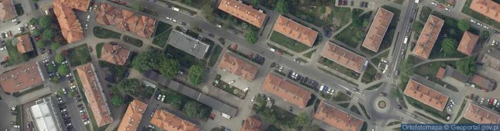 Zdjęcie satelitarne Wspólnota Mieszkaniowa przy ul.11 Listopada 27 w Oleśnicy