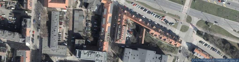 Zdjęcie satelitarne Wspólnota Mieszkaniowa przy ul.A.Małkowskiego 23 - Oficyna w Szczecinie