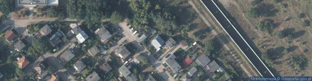 Zdjęcie satelitarne Wspólnota Mieszkaniowa przy ul.Anieli Krzywoń 8 w Szczecinie