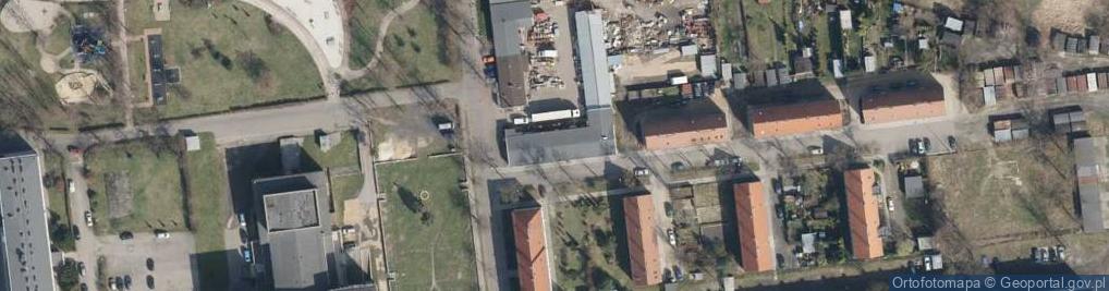 Zdjęcie satelitarne Wspólnota Mieszkaniowa przy ul.Armii Krajowej 2 w Pyskowicach