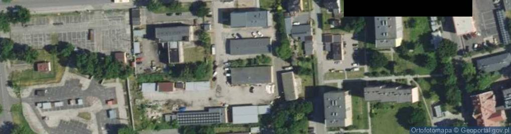 Zdjęcie satelitarne Wspólnota Mieszkaniowa przy ul.Armii Krajowej 20 w Pyskowicach