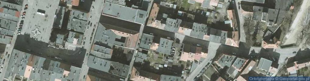 Zdjęcie satelitarne Wspólnota Mieszkaniowa przy ul.Armii Krajowej nr 24 w Ząbkowicach Ślaskich
