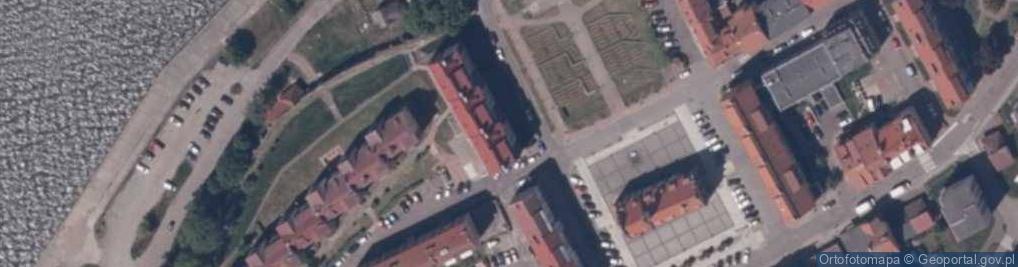 Zdjęcie satelitarne Wspólnota Mieszkaniowa przy ul.Bałtyckiej 3-3B w Kamieniu Pomorskim