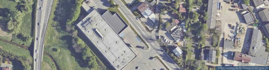Zdjęcie satelitarne Wspólnota Mieszkaniowa przy ul.Bohaterów Getta nr 1 w Ząbkowicach Śląskich